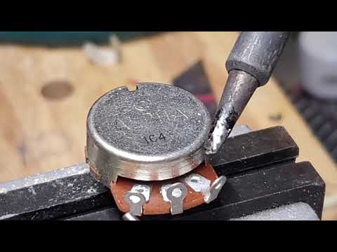 How to solder a guitar potentiometer