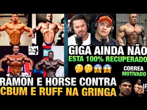 GRINGOS COMPARAM RAMON E HORSE COM CBUM E RUFF - FABIO GIGA FALA SOBRE SUA RECUPERAÇÃO E MAIS