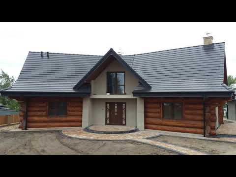 Projekt Feniks 8. Dom z pół bali. Gold Wood.