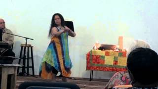 Mom sharing hula at church: Mele A Ka Pu'uwai - Keali'i Reichel