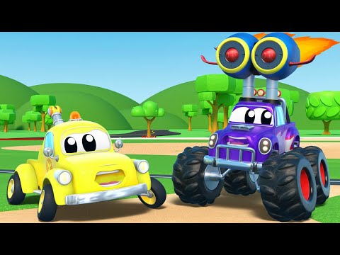 Monstertruckul are super reactoare ca sa invinga