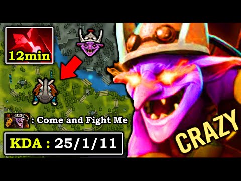 UNREAL RAID BOSS 1v5 TIMBER 12Min Godlike Crazy Chakram DMG with First Item Bloodstone IMBA DotA 2