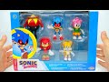 Sonic The Hedgehog New Classic Collection Figure Pack Unboxing Review |  ASMR Sonic EXE and AMY