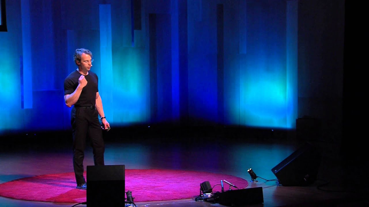 David M. Brown on stage