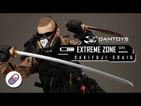 【不定時開箱】DAMTOYS EBS001 1/6 原創故事可動人偶 《極限戰境武士 ： 崎藤克雷格》開箱簡評