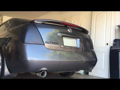 Nissan Altima 3.5 V6 Exhaust + Cat Delete