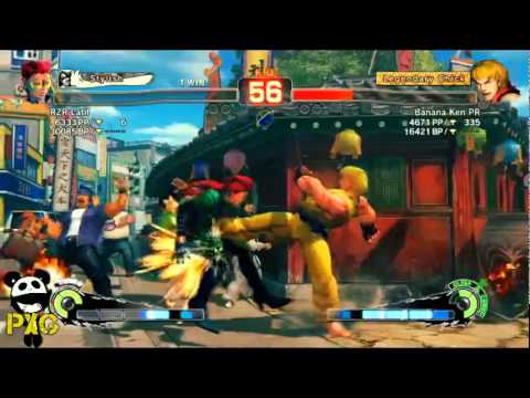 RZR Latif vs TFA Banana Ken - FT10! SSFIV: AE on PXG! - 1 / 3