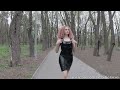 Walk In Black Dress