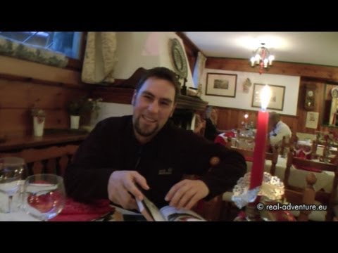 Abschiedsessen für Markus - Dolomiten-Hotel Cortina d'Ampezzo - Abenteuer Alpin 2011 (Folge 9.5)
