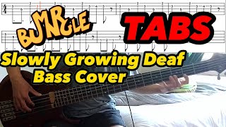Mr. Bungle - Slowly Growing Deaf (bass cover + TABS)  (play along with me)