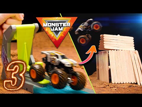 Monster Truck House Jump! - Top 10 Monster Jam Stunts #3