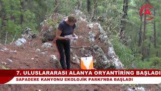7  ULUSLARARASI ALANYA ORYANTİRİNG BAŞLADI