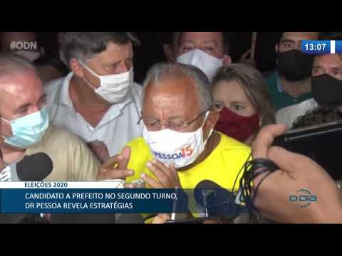 Candidato a Prefeito no segundo turno, Dr. Pessoa revela estratégias 16 11 2020