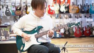 Video thumbnail for Blue Guitars - FREEDOM CUSTOM GUITAR RESEARCH / C.S. ST Pepper by Blue Guitars