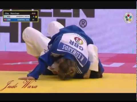 Judo IPPONS - kelly edwards - Chinggis Khan Judo Grand Prix Ulaanbaatar 2015