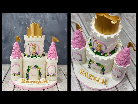 Crown Castle Cake