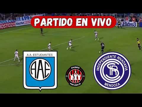ESTUDIANTES RC VS INDEPENDIENTE RIVADAVIA [ EN VIVO ] ⚽️ 🔥 LIGA ARGENTINA 🔥 FECHA 4 [ FÚTBOL HOY ]