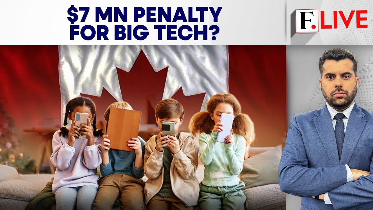Canada Mulls Social Media Ban for Under-16s, Penalties for Tech Firms | Firstpost Live