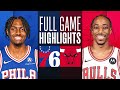 76ERS at BULLS | FULL GAME HIGHLIGHTS | December 30, 2023