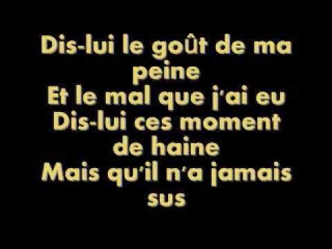 Dis lui - Roch Voisine lyrics