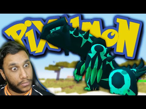 I Encountered SHINY GROUDON in Minecraft Pixelmon!