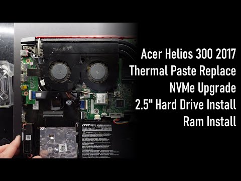Acer Helios 300 2017, Lets give this an Upgrade!