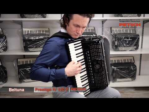 Akkordeon - Beltuna Prestige IV 120 P - Klangprobe