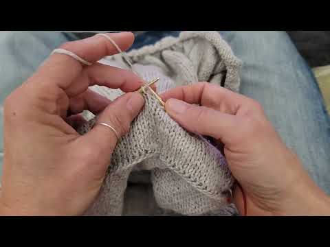 English vs Continental Knitting comparison