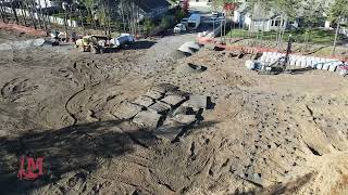 Blasting in 45 new home pads within mere feet of luxury homes