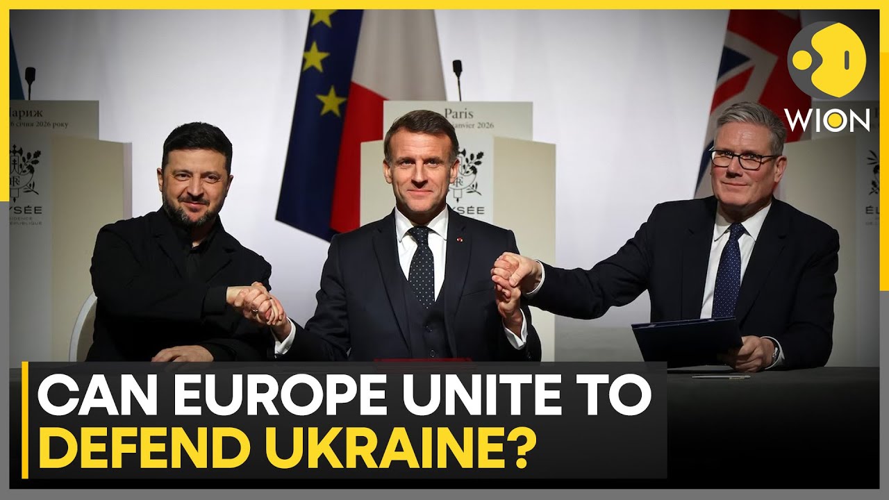Europe Divided Over Sending Troops to Ukraine; UK, France Sign Deal, Claim US Backing | WION NEWS