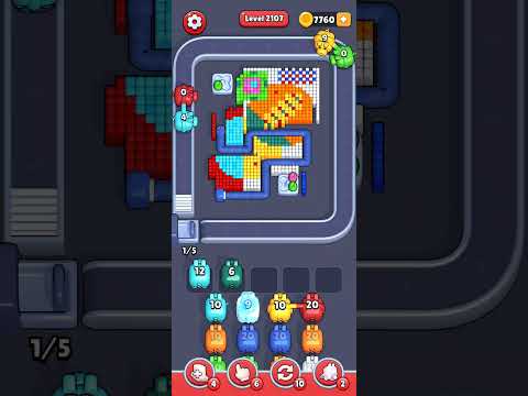 Pixel Flow Level 2107 Walkthrough