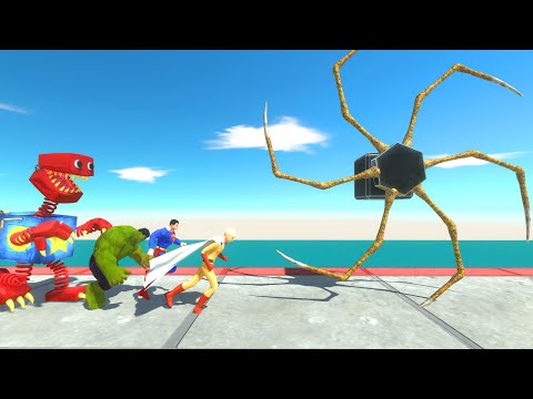 Tentacle Traps Challenge - Which Superhero Can Run Through 4 Tentacle Traps