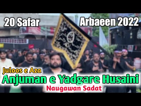 20 Safar || Arbaeen || Anjuman e Yaadgare Husaini || Naugawan Sadat 2022