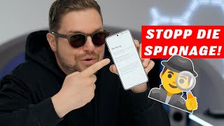 Dein Android Telefon verfolgt dich und hört zu. SCHALTE DAS AUS!