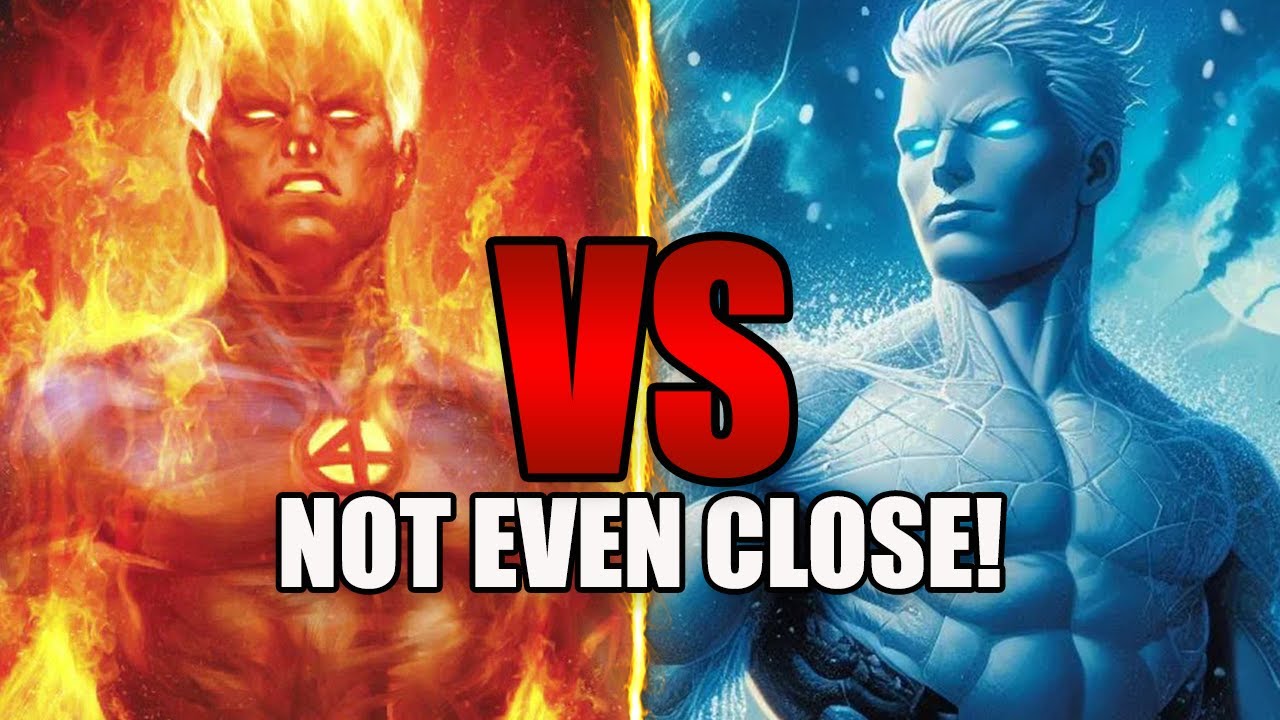 Why Human Torch VS Iceman Isn't Even Close!