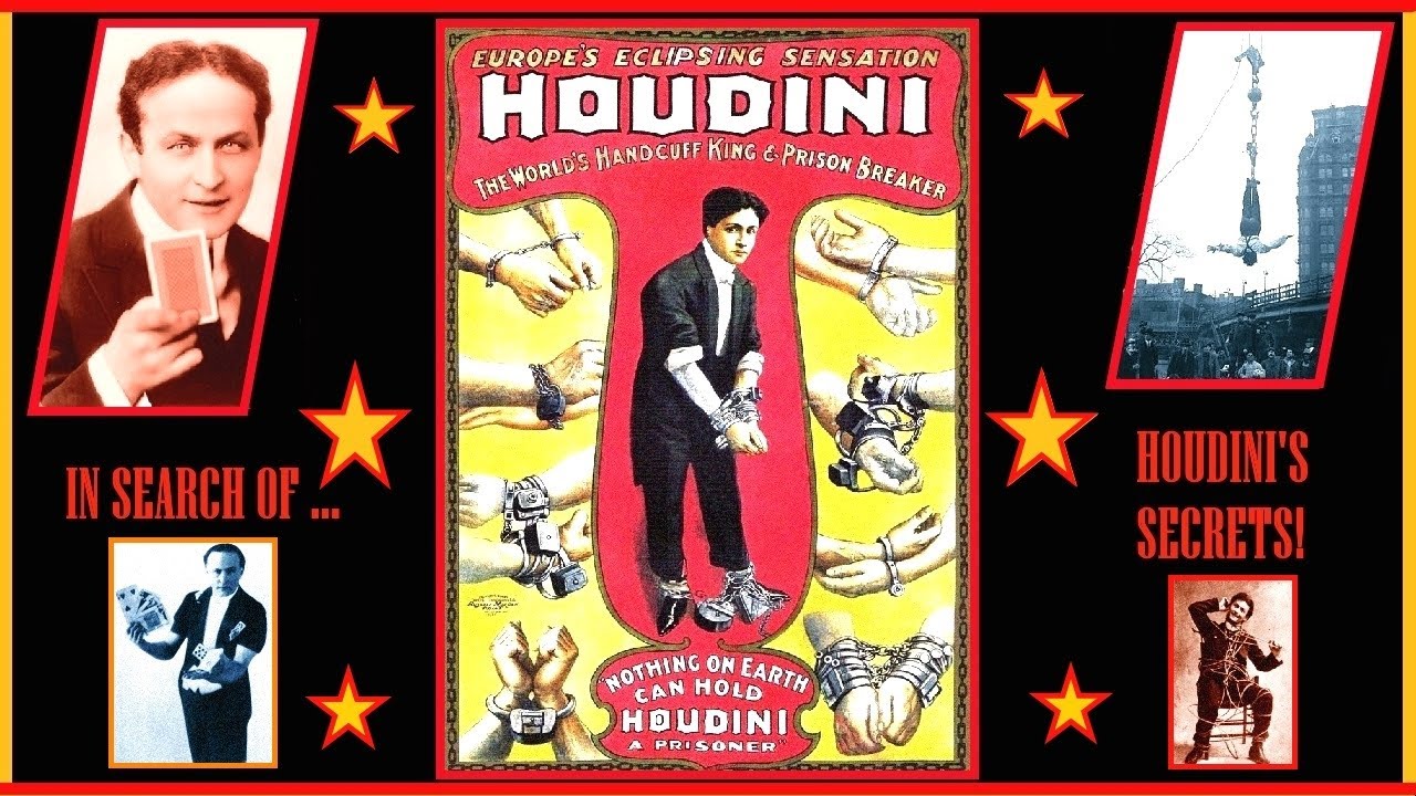 In Search Of Houdini's Secrets ... With Leonard Nimoy (1981). Houdini's Search for Life After Death.