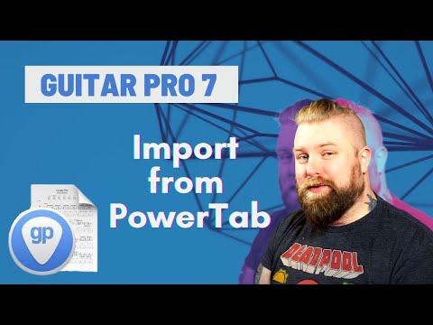 Guitar Pro 7 Tutorial - Importing PowerTab Files & Changing Sounds - Levi Clay