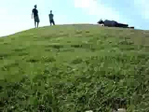 Rolling Down an Indian Burial Mound