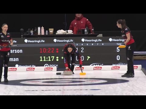 HearingLife Canadian Open | Draw 15 Kerri Einarson beats Rachel Homan 8-0. Five steals in five ends!