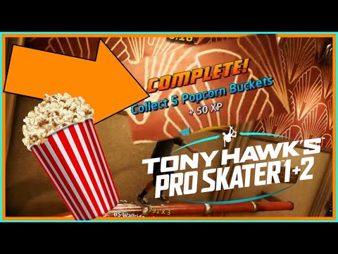 Collect 5 Popcorn Buckets on Downtown Minneapolis - Tony Hawk Pro Skater 1+2 Remastered #THPS