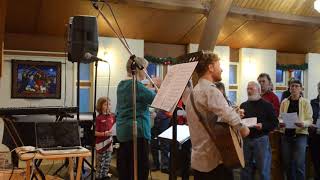 3 Alarm Choir sing Hallelujah Greenwood United Dec 2017