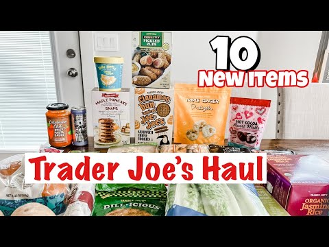 10 NOVOS ITENS neste Trader Joe's Grocery Haul de fevereiro de 2023