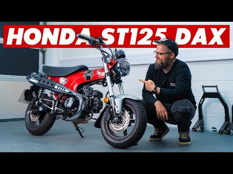 New 2023 Honda ST125 DAX Review: Retro Mini-Bike Fun!