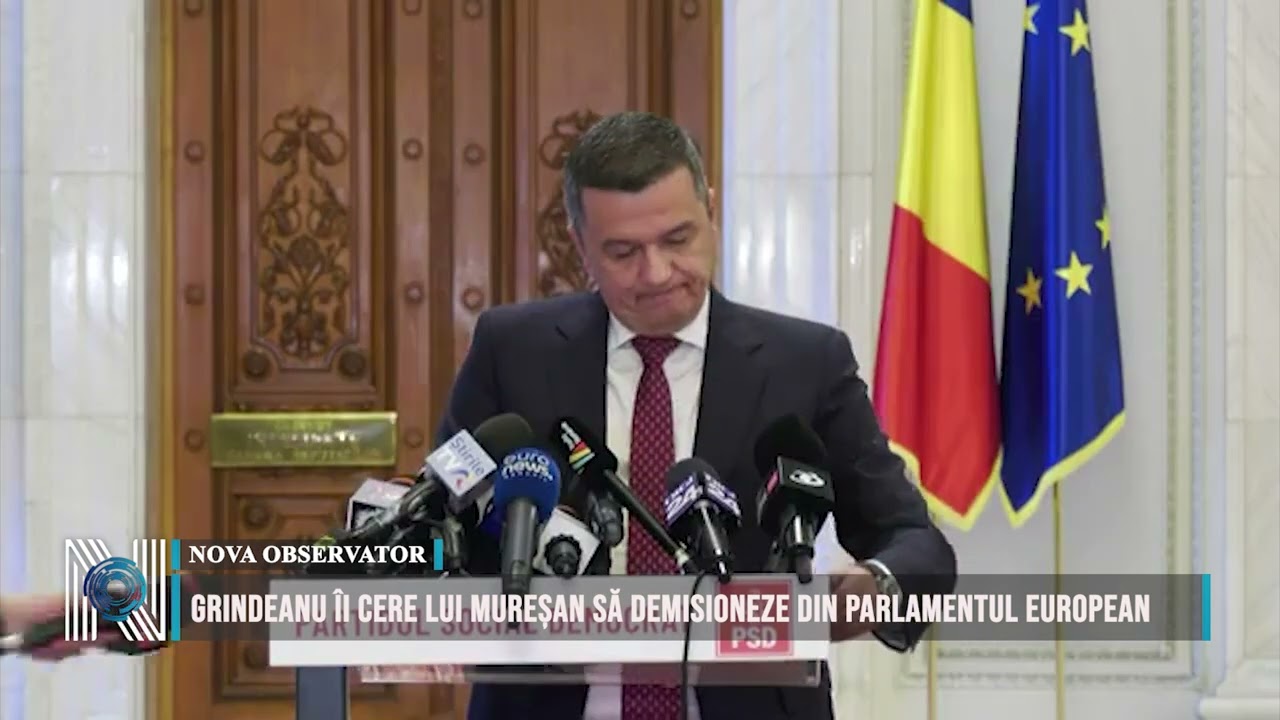 Grindeanu îi cere lui Mureșan să demisioneze din Parlamentul European
