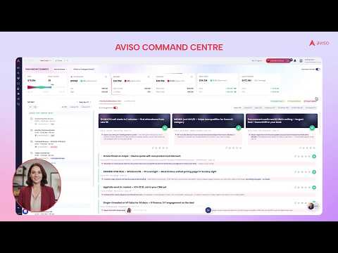 Aviso Command Center Walkthrough: Your AI-Powered Revenue Workspace