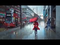 Thunderstorm Hits Oxford Street ️ Heavy Rain London Walk 4K ASMR May 2021