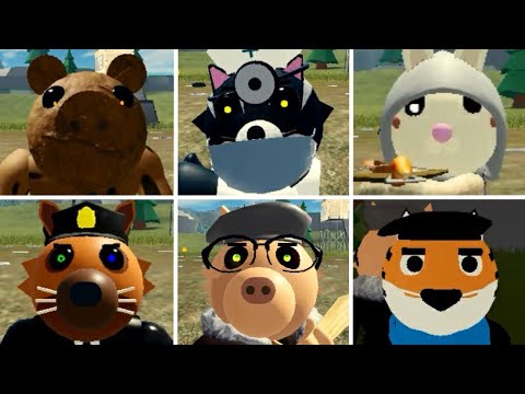 Piggy ALT Combat - All 7 New Jumpscares (Game created by: 12345wowranger)