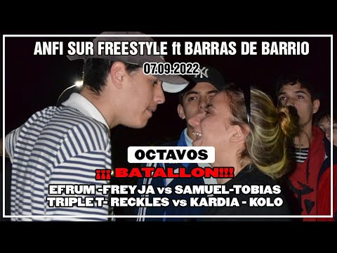 Barras de Barrio / Anfi Sur - EFRUM -FREYJA vs SAMUEL-TOBIAS  vs TRIPLE T- RECKLES vs KARDIA - KOLO