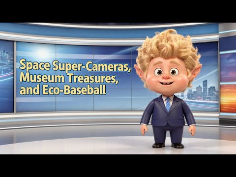 Space Super-Cameras, Museum Treasures, and Eco-Baseball