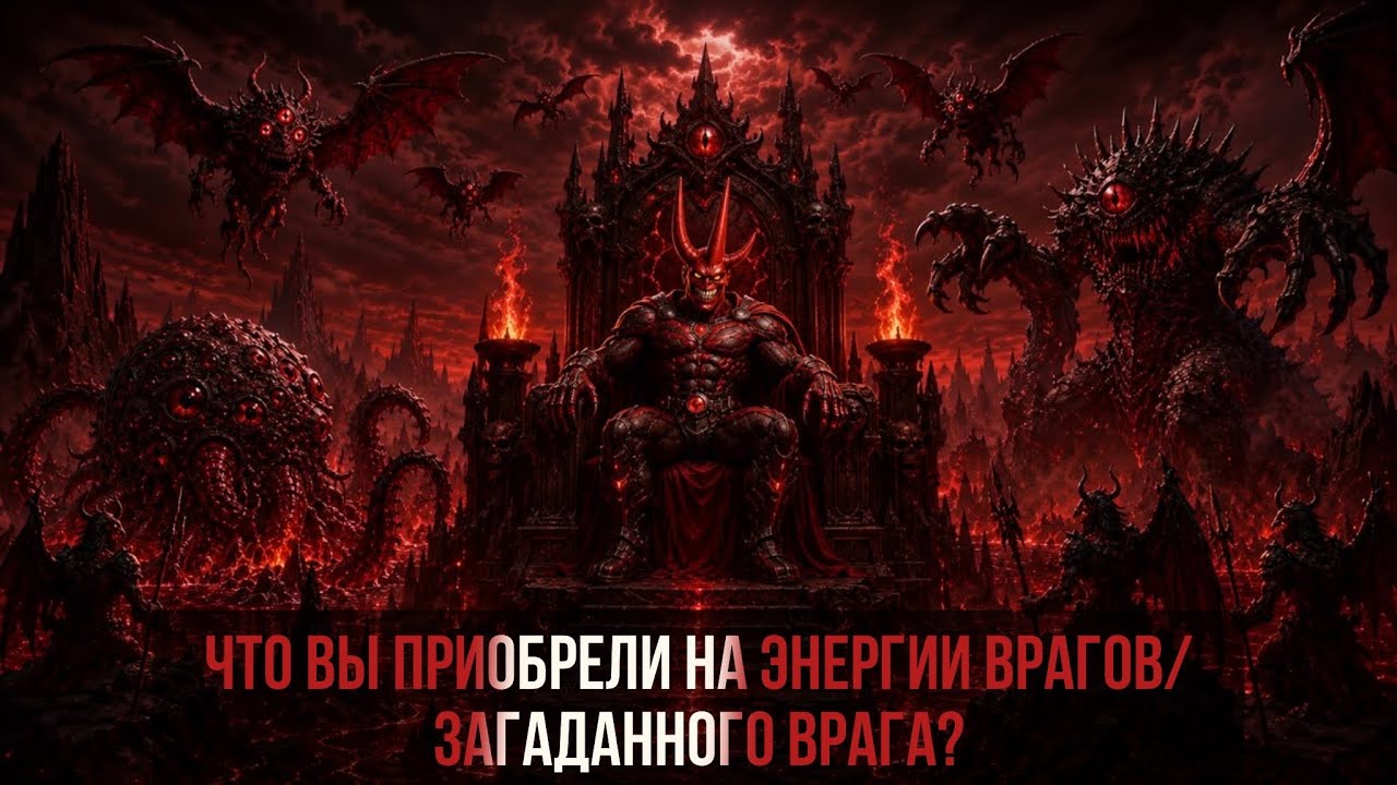 Что вы приобрели на энергии врагов/загаднного врага ? 😈